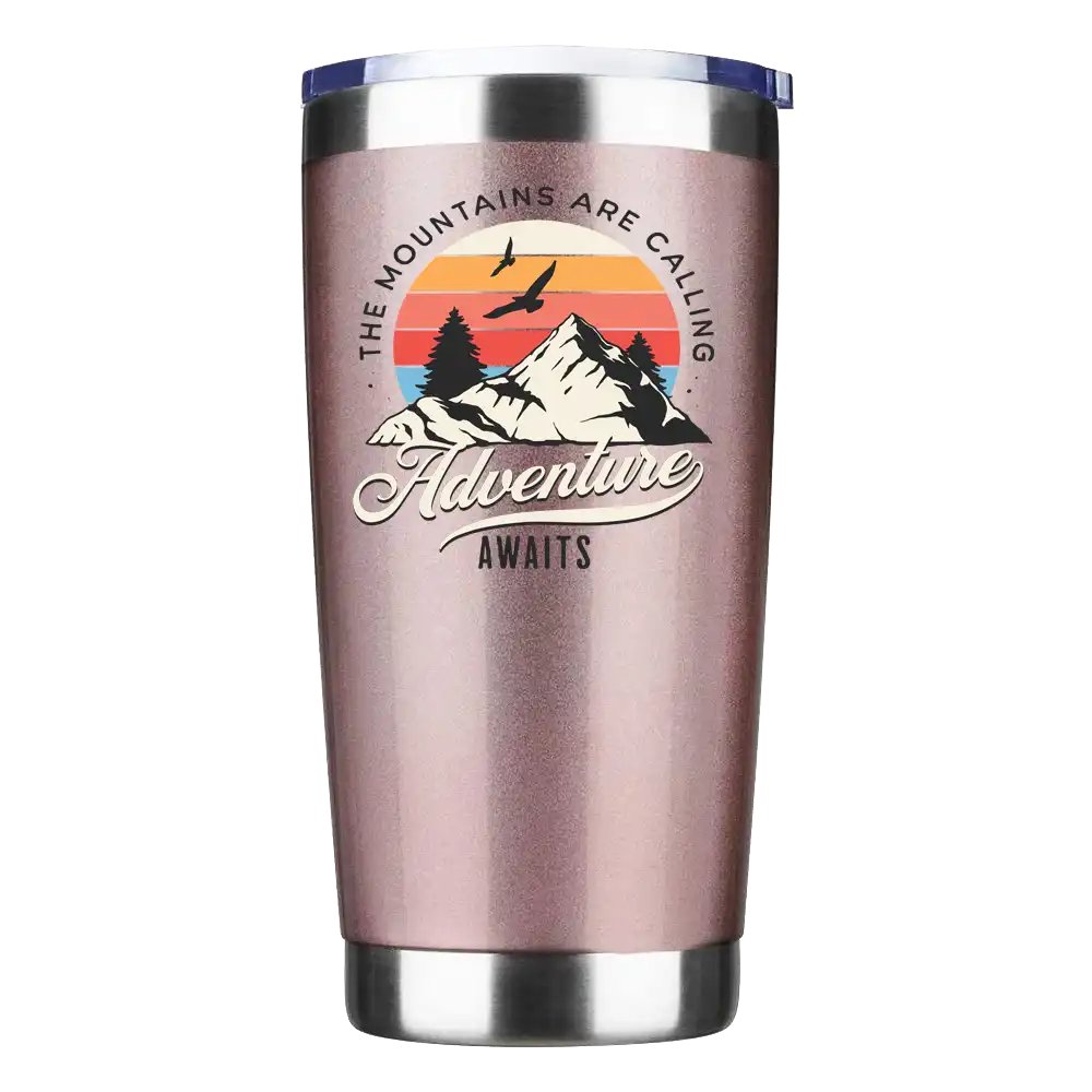 The Mountains Are Calling 20oz Insulated Vacuum Sealed Tumbler