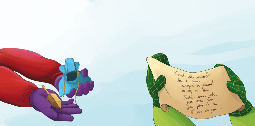 The Magical Tale of the Friendship Dreidel - A Chanukah Tradition